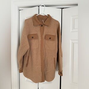Free People Ruby shacket EUC size small